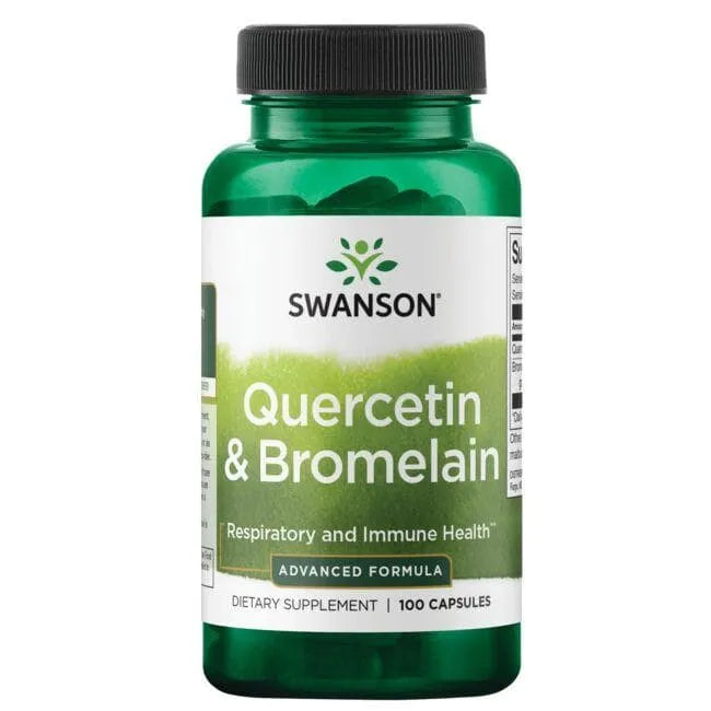 Quercetin & Bromelain - N100 - Swanson - Papildai