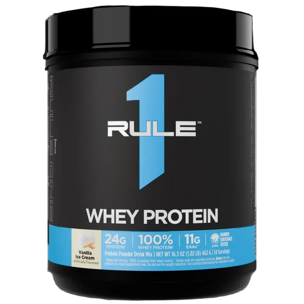 R1 Whey Blend Vanilla Ice Cream - 462g - Rule One - Sporto papildai