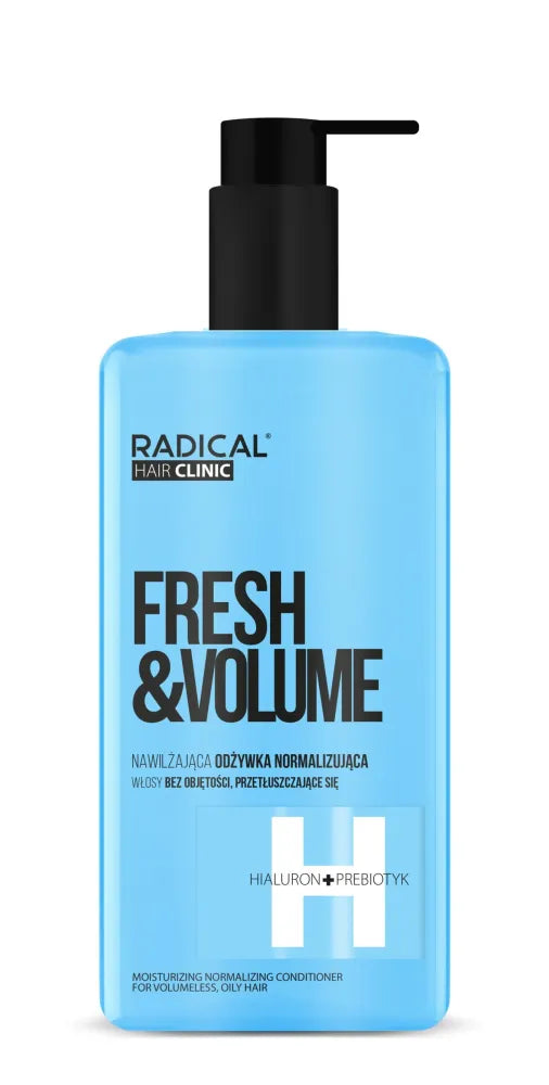 RADICAL HAIR CLINIC Fresh & Volume Moisturizing Normalizing Conditioner for Volumeless and Oily 260ml - Kosmetika