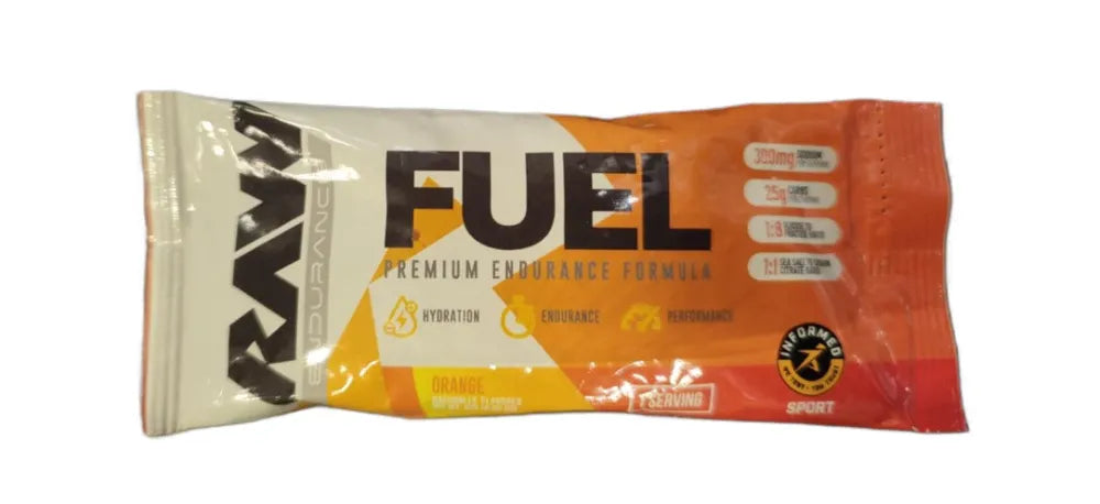 Raw Fuel Orange - 27g (1 serving) - Nutrition - Sporto papildai