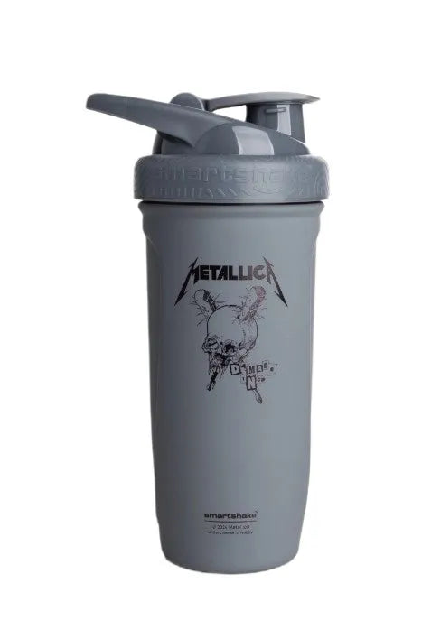 Reforce Stainless Steel - Rock Band Collection Metallica Damage Inc. - 900 ml - SmartShake - Sporto papildai