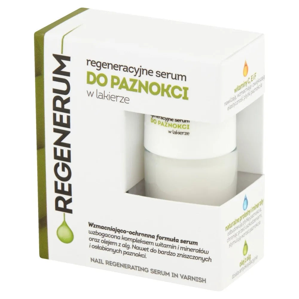 REGENERUM Regeneruojantis Nagų Serumas Lakuose 8ml - Kosmetika