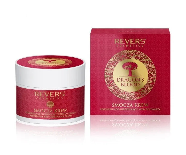 REVERS Dragon’s Blood Regenerating Firming Face Cream Drakono Kraujo 50ml - Kosmetika