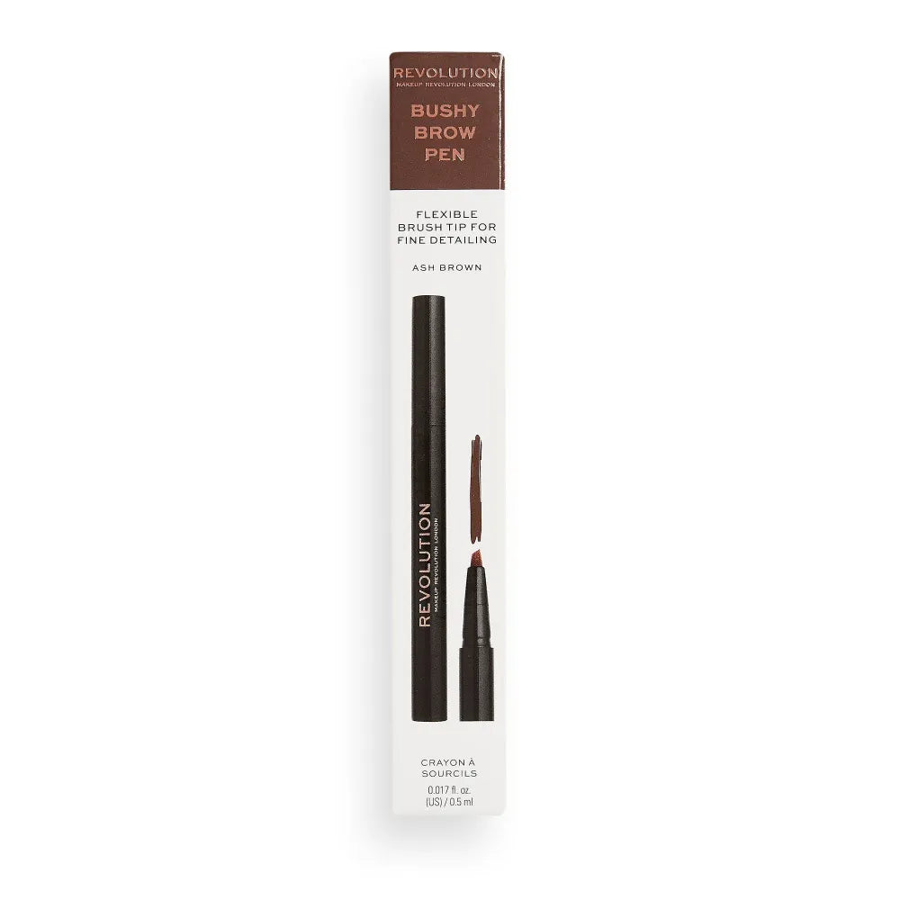 REVOLUTION Bushy Brow Pen Ruda 0,5ml - Kosmetika