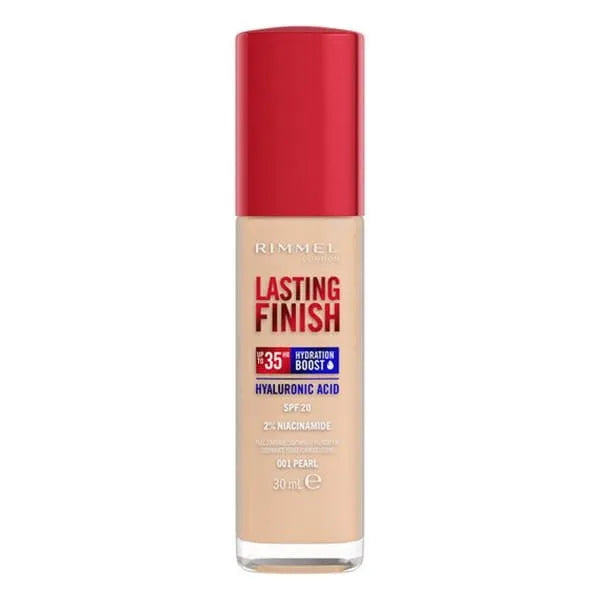 Rimmel Lasting Finish 35H - PAGRINDAS - 001 Perlas - Kosmetika