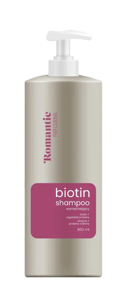 ROMANTIC Biotin Hair Shampoo 850 ml. - Kosmetika