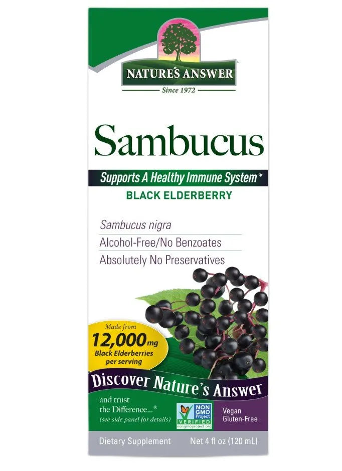 Sambucus - 120 ml. - Nature’s Answer - Papildai