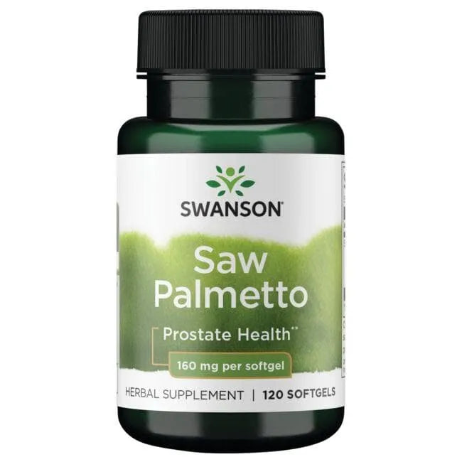 Saw Palmetto - Serenoja - 160 mg - N120 - Swanson - Papildai
