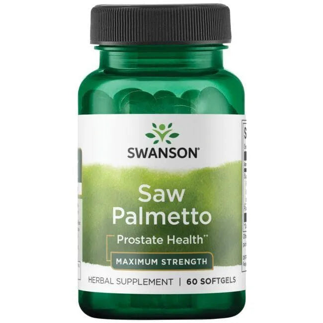 Saw Palmetto - Serenoja - 320 mg - N60 - Swanson - Papildai