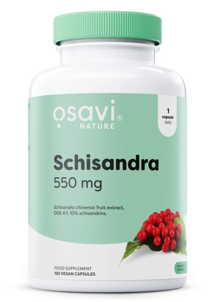 Schisandra 550 mg - 120 vegan caps - Osavi - Papildai