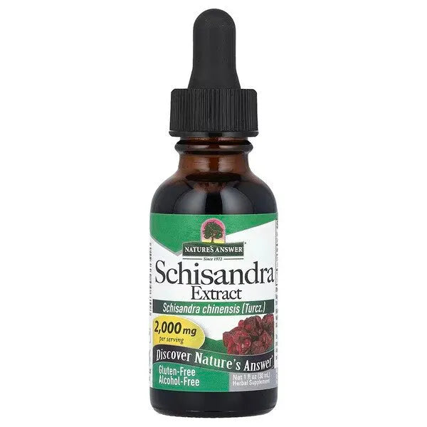 Schisandra Extract 2000mg - 30 ml. - Nature’s Answer - Papildai