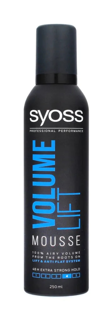 Schwarzkopf Syoss Volume Lift Extra Strong Plaukų Mousse didinantis apimtį 250 ml - Kosmetika