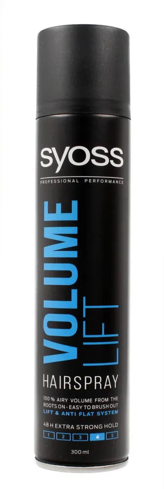 Schwarzkopf Syoss Volume Lift plaukų lakas ekstra stiprus tūrio didinimas 300ml - Kosmetika