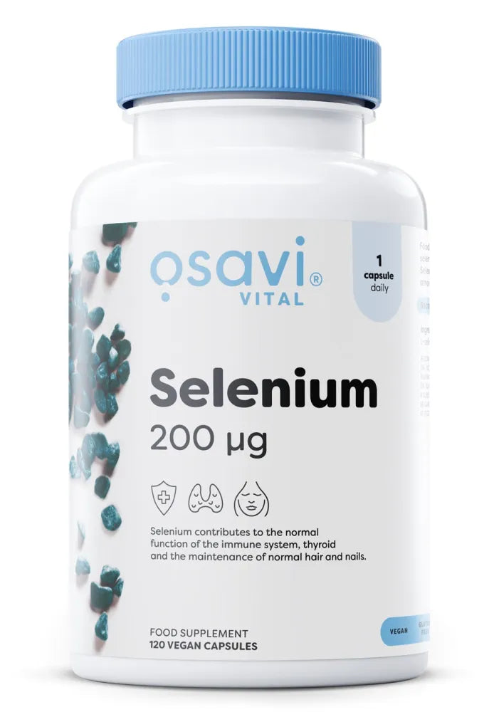 Selenium 200mcg - 120 vegan caps - Osavi - Papildai