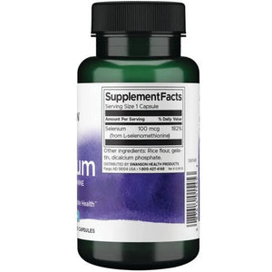 Selenium - Selenas - 100 mcg - N300 - Swanson - Papildai