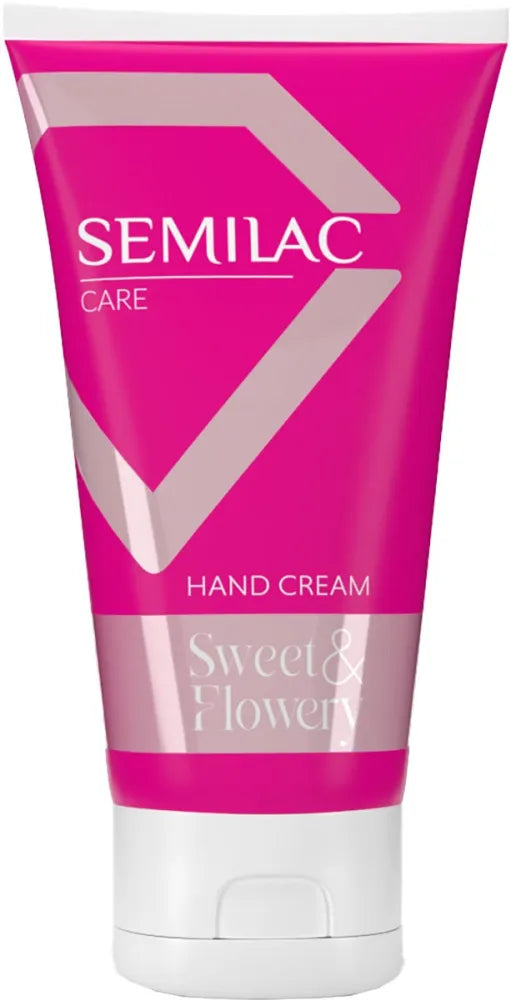 SEMILAC Care Sweet & Flowery Hand and Nail Cream 75 ml - Kosmetika