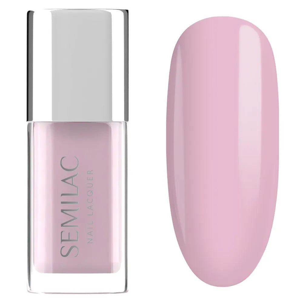 SEMILAC Classic Nail Polish 103 Sheer Vibrant Pink 9 ml - Kosmetika