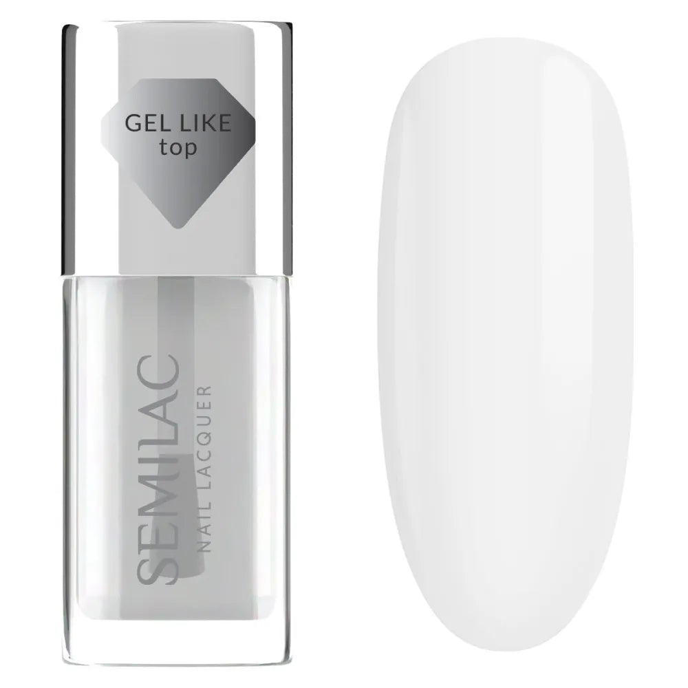 SEMILAC Classic Top Gel Like Nail Polish 9 ml - Kosmetika