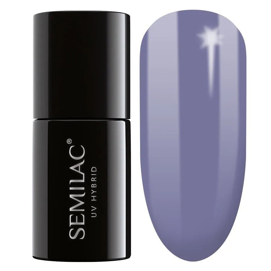 SEMILAC Hybrid Lacquer 104 Violet Gray - 7 ml - Kosmetika