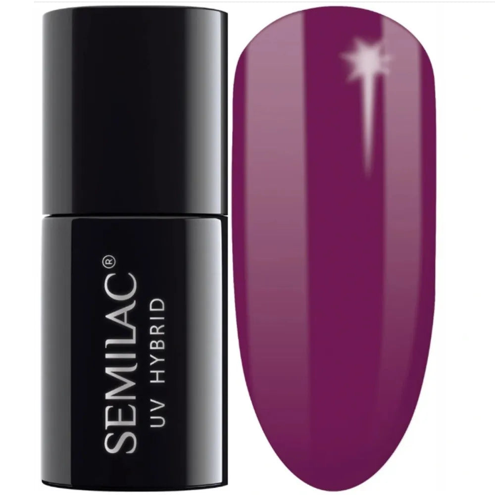 SEMILAC Hybrid Nail Polish 012 Pink Cherry - 7 ml - Kosmetika