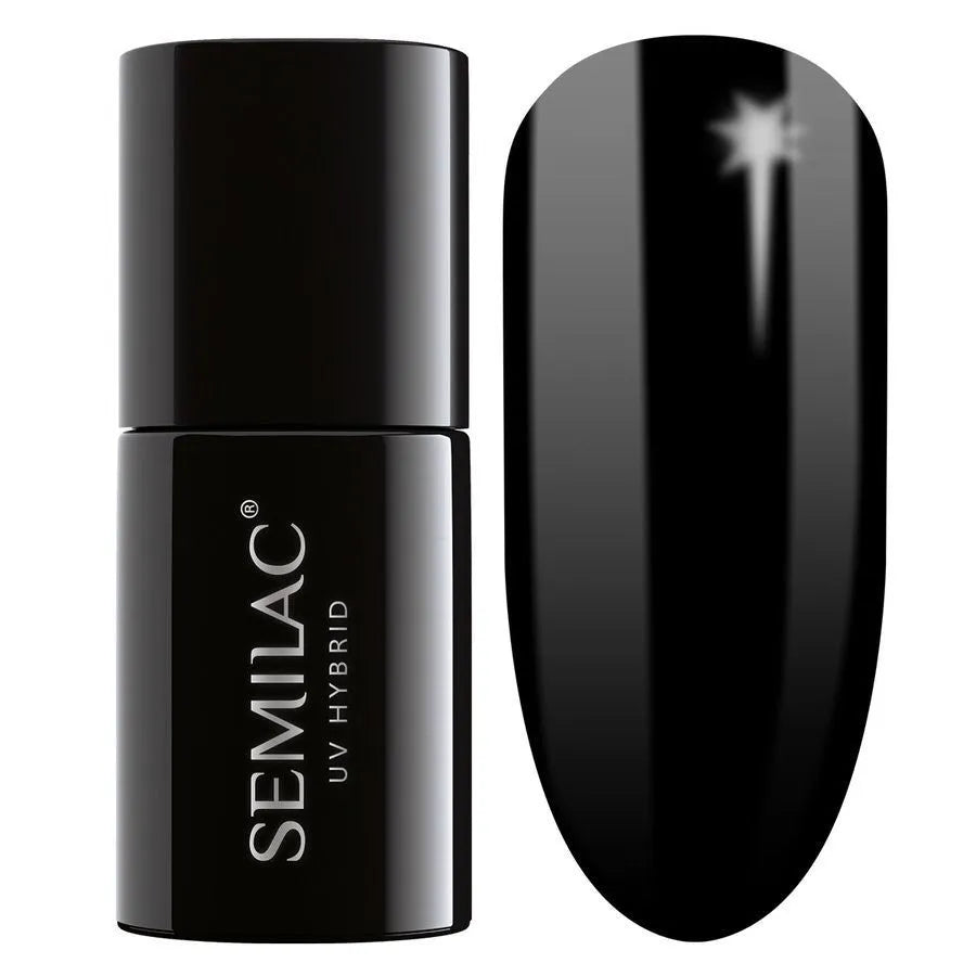 SEMILAC Hybrid Nail Polish 031 Black Diamond - 7 ml - Kosmetika