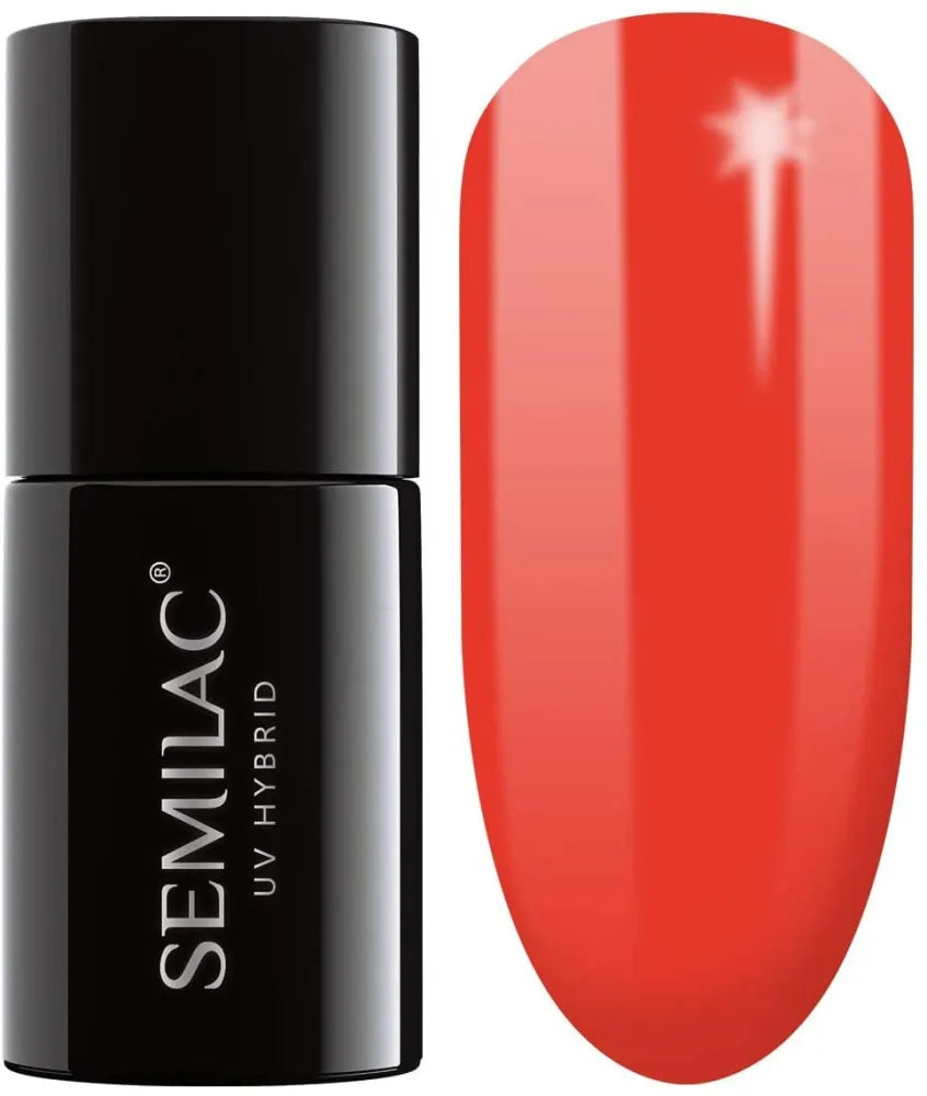 SEMILAC Hybrid Nail Polish 039 Seksualus Raudonas - 7 ml - Kosmetika
