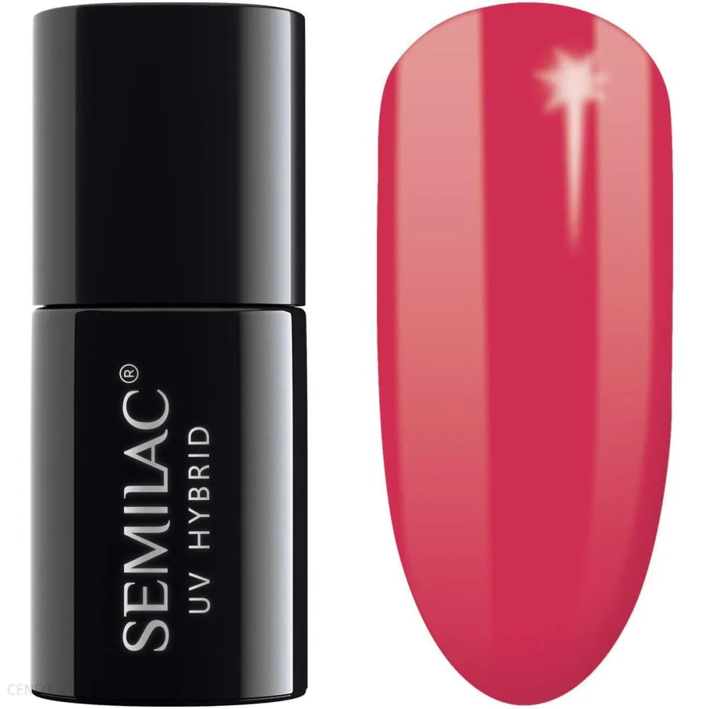 SEMILAC Hybrid Nail Polish 065 Wild Strawberry - 7 ml - Kosmetika