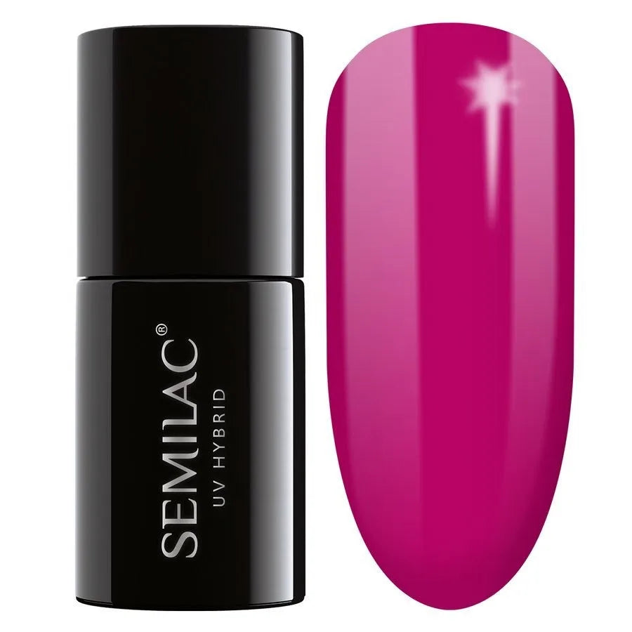 SEMILAC Hybrid Nail Polish 082 Luminous Cyclamen - 7 ml - Kosmetika