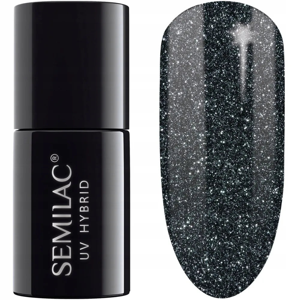 SEMILAC Hybrid Nail Polish 096 Starlight Night - 7 ml - Kosmetika