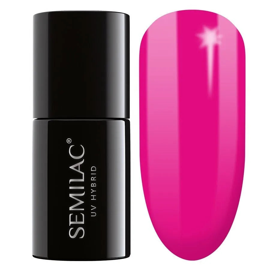 SEMILAC Hybrid Nail Polish 121 Ruby Charm - 7 ml - Kosmetika