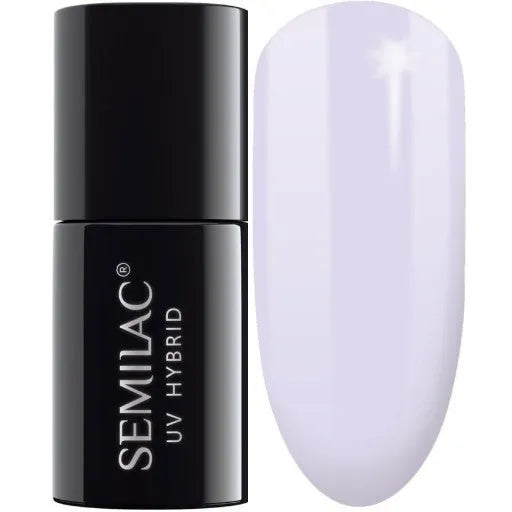 SEMILAC Hybrid Nail Polish 127 Violet Cream - 7 ml - Kosmetika