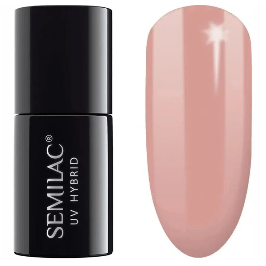 SEMILAC Hybrid Nail Polish 136 Creamy Muffin - 7 ml - Kosmetika