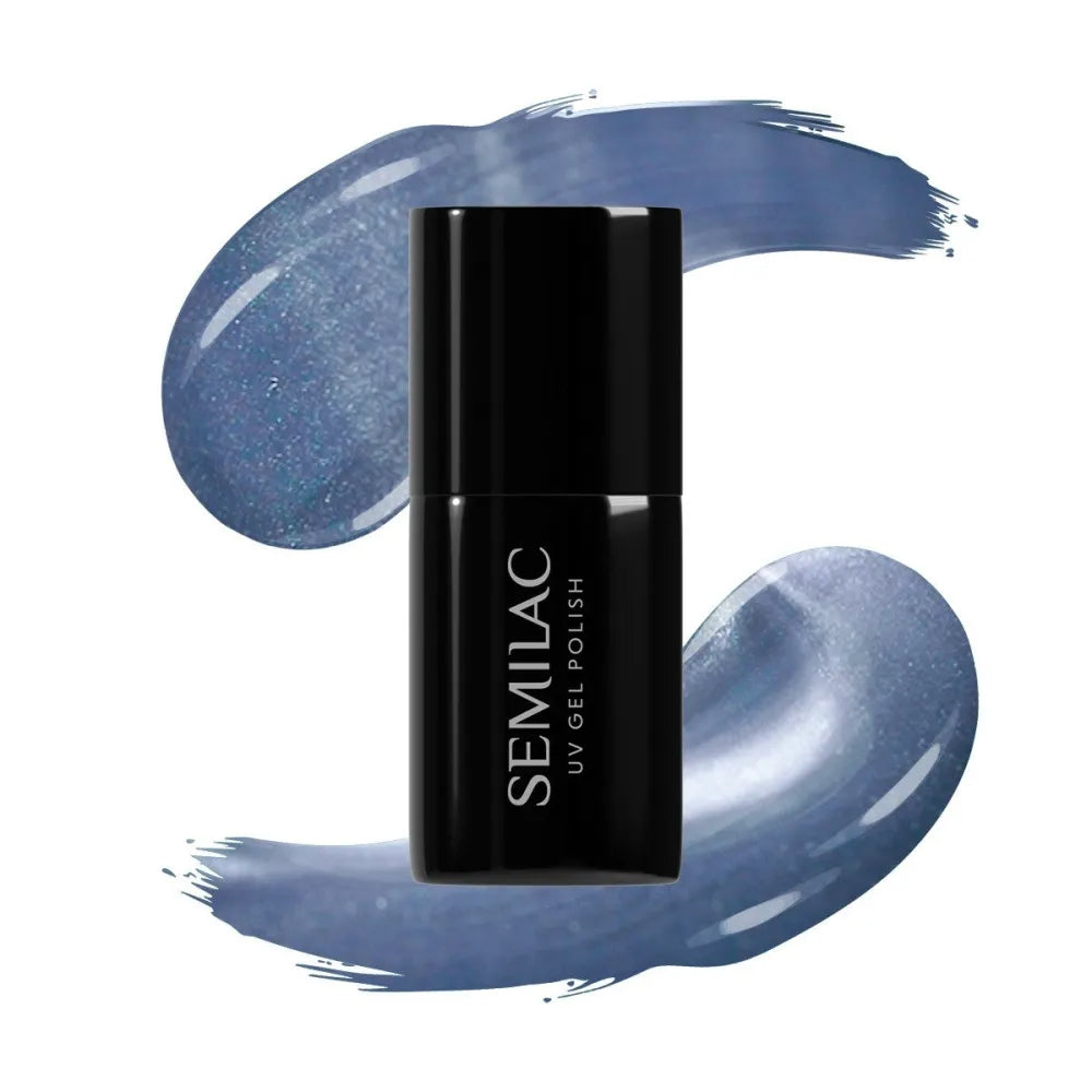 SEMILAC Hybrid Varnish 665 Blueberry Gloss 7 ml - Kosmetika