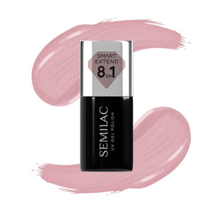 SEMILAC Smart Extend Hybrid Varnish Nude Rose no. 802 7 ml - Kosmetika