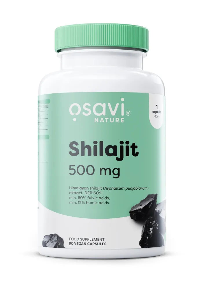 Shilajit 500mg - 90 vegan caps - Osavi - Papildai