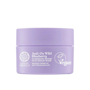 SIBERICA Blueberry Professional Atjaunojantis Nakties Sejas Krēms-Maska Anti-Ox Meža Mellenēm 50ml - Kosmetika