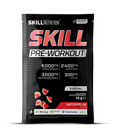 Skill Pre-Workout Sour Gummies - 400g - Nutrition - Sporto papildai
