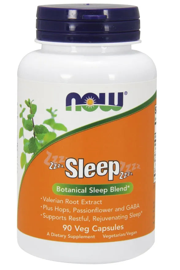 Sleep - 90 vcaps - NOW Foods - Papildai