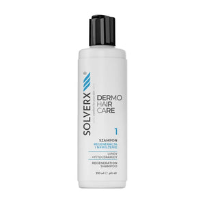 SOLVERX Dermo Hair Shampoo Regeneration and Hydration 250 ml. - Kosmetika