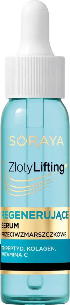 SORAYA Golden Lifting Regeneruojantis Anti-Raukšlių Serumas 1 vnt - Kosmetika