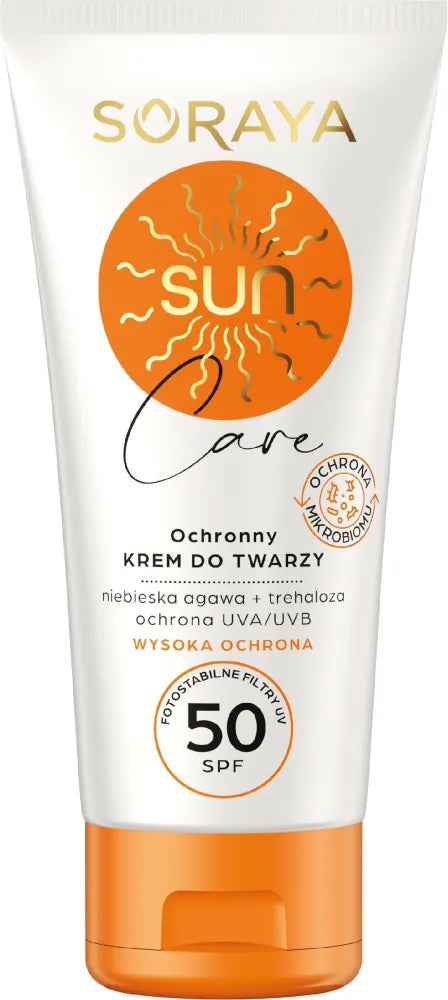 SORAYA Sun Care Apsauginis Veido Kremas SPF50 40ml - Kosmetika