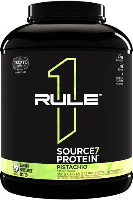Source7 Protein Pistachio Gelato - 2260g - Rule One - Sporto papildai