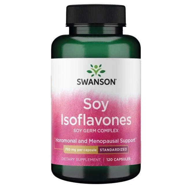 Soy Isoflavones - Standardized - 750 mg - N120 - Swanson - Papildai