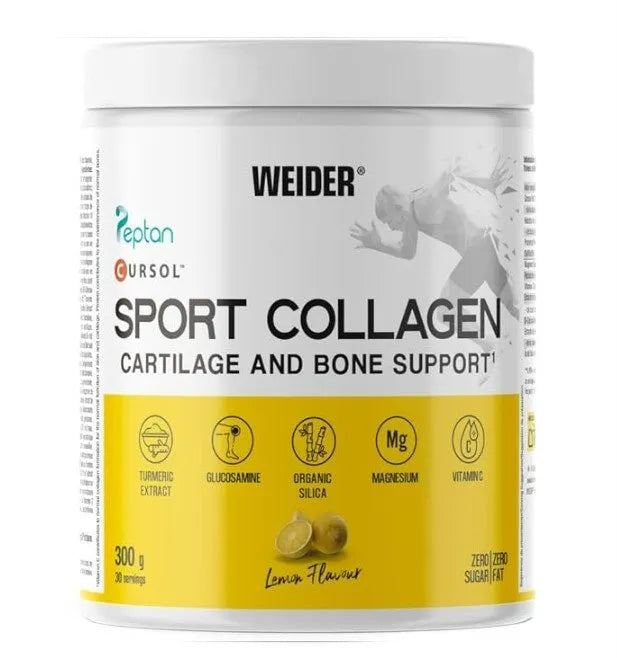 Sport Collagen Lemon - 300g - Weider - Sporto papildai