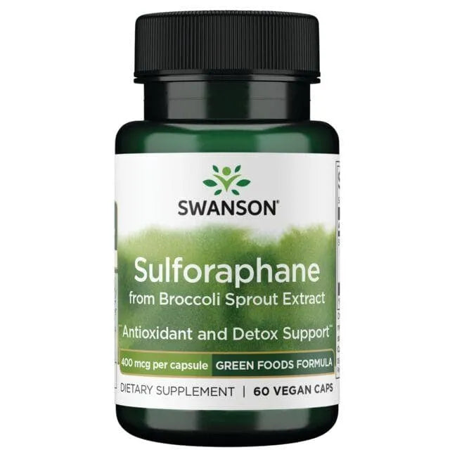 Sulforaphane - 400 mcg - N60 - Swanson - Papildai