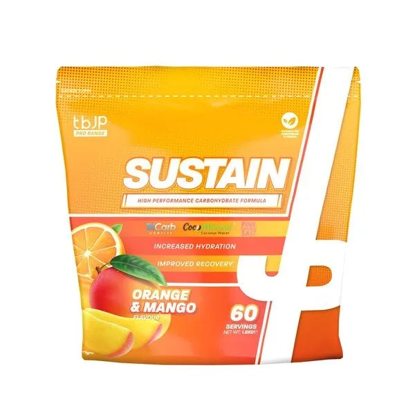 Sustain Orange & Mango - 1800g - Trained by JP - Sporto papildai