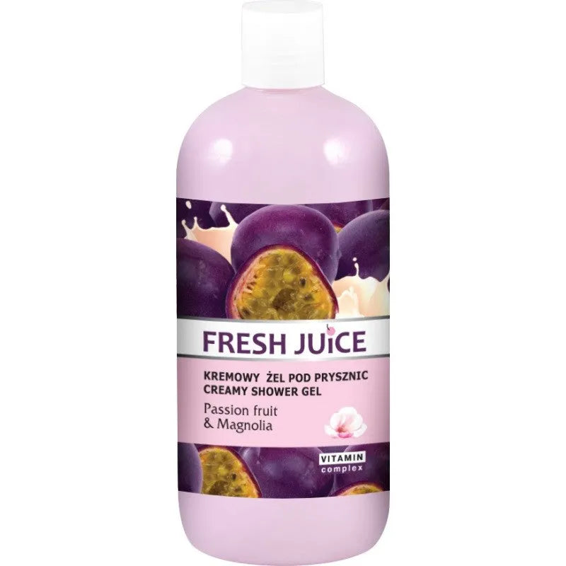 Šviežias sultys kreminis dušo gelis aistros vaisių ir magnolijos 500ml - Kosmetika