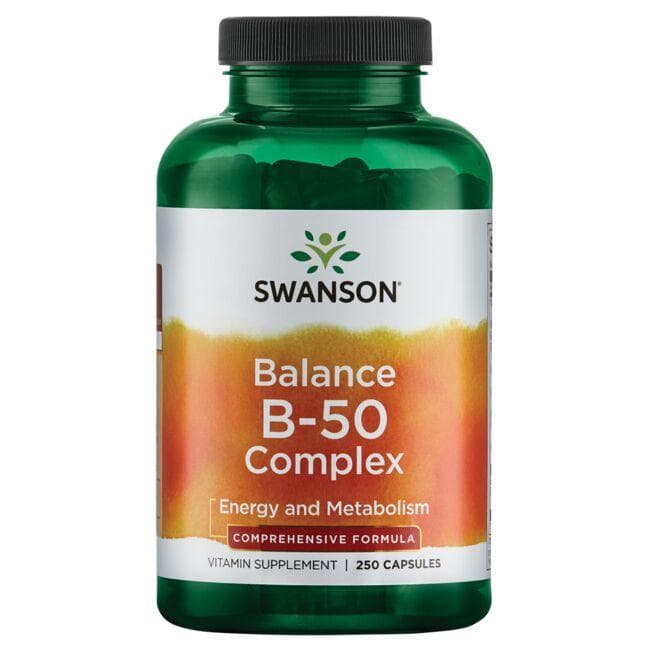 Balance B-50 Complex - 50 mg - N250 - Swanson - Vaistine1.lt
