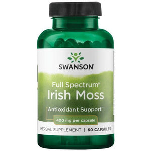 Irish Moss - Airijos samanos - 400 mg - N60 - Swanson - Vaistine1.lt