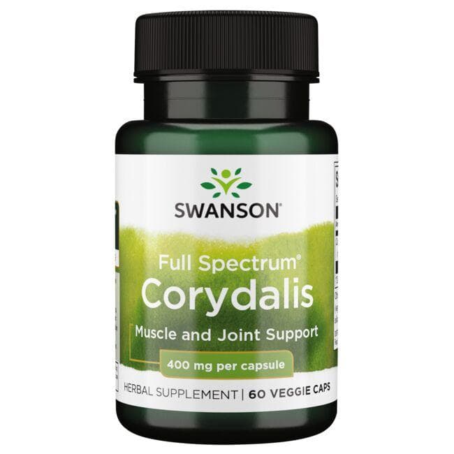 Corydalis - Raumenims ir sąnariams - 400 mg - N60 - Swanson - Vaistine1.lt